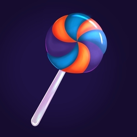 Карамельный леденец