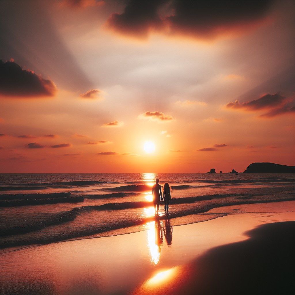 пара на бегру моря