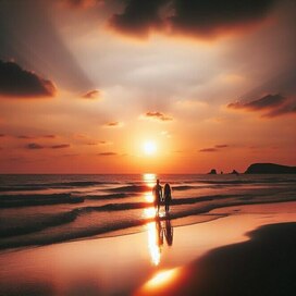 пара на бегру моря