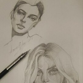 Скетч портрет