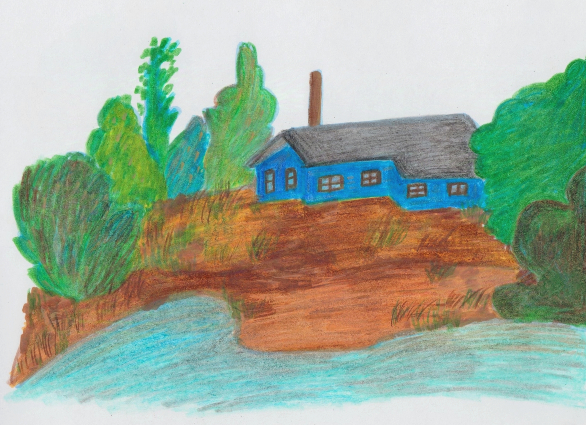 Летний скетч, Кегостров