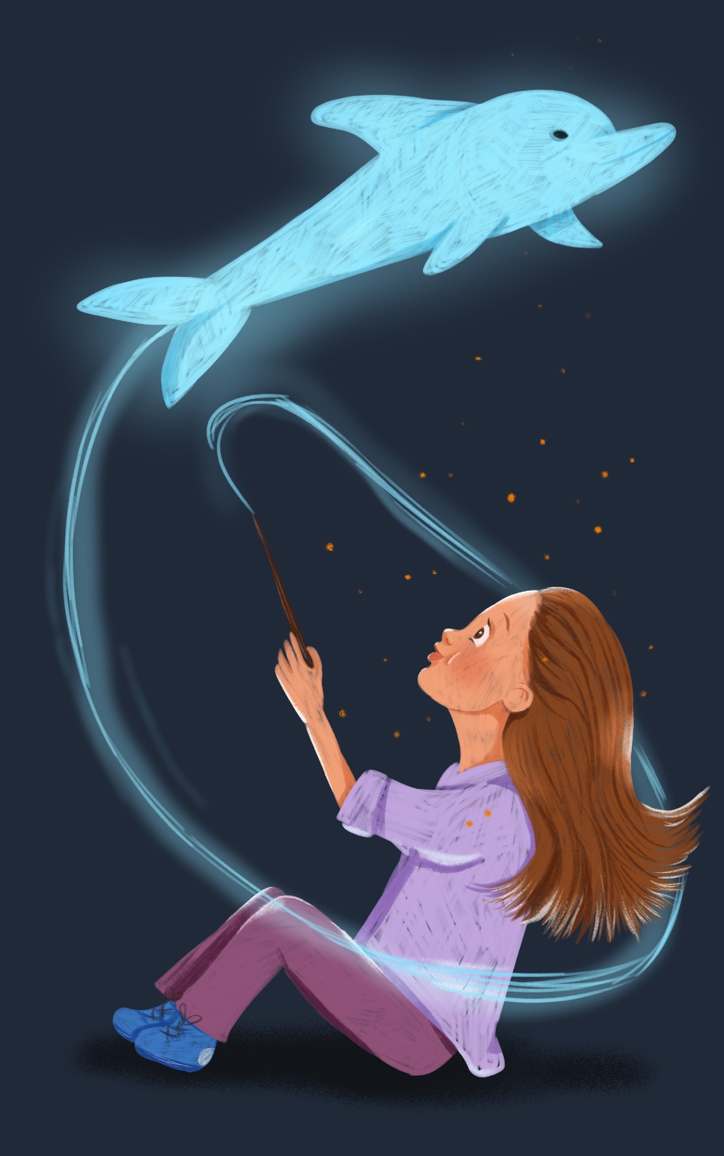 Иллюстрация для конкурса Кто твой патронус