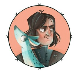 Фанарт Северус Снейп