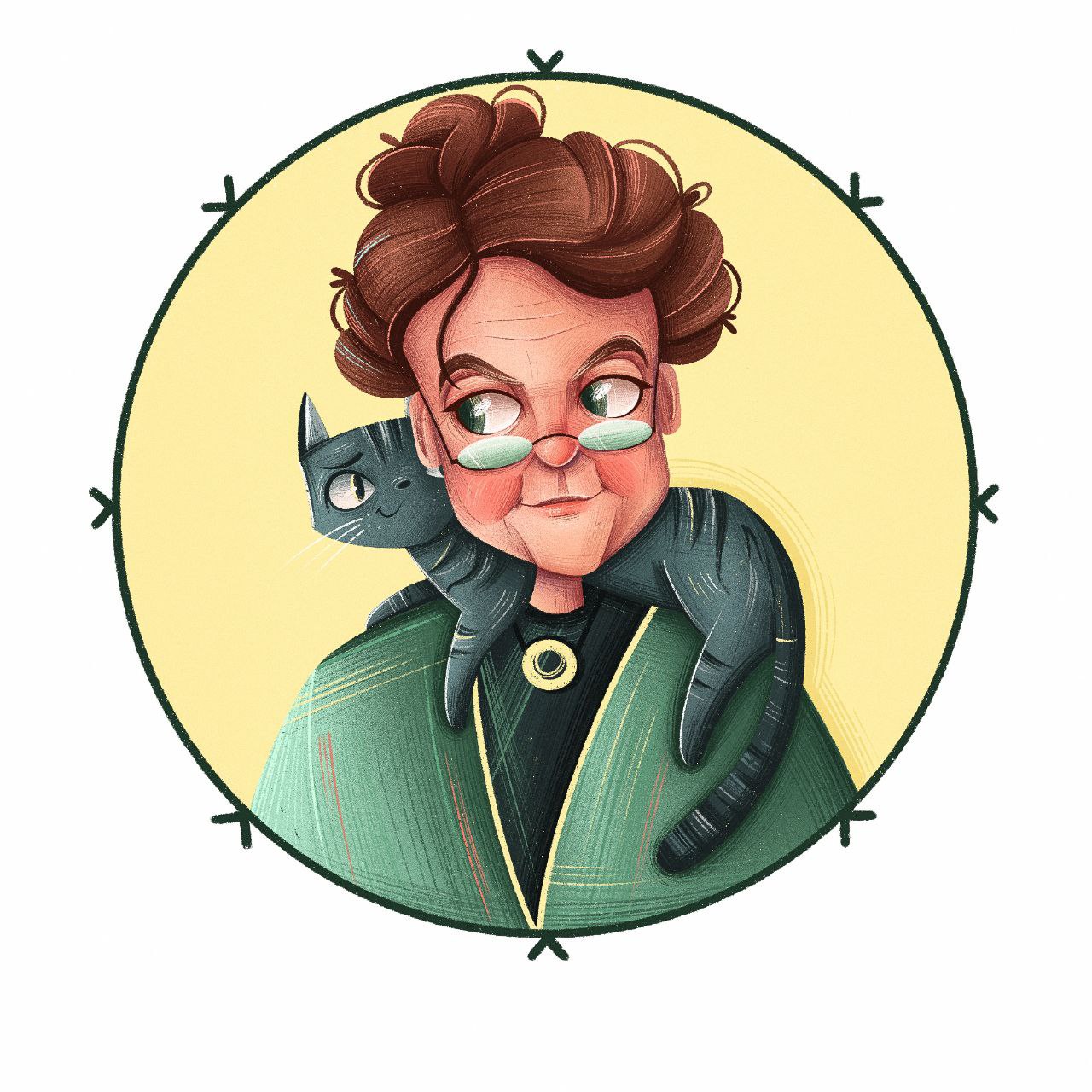 Фанарт Минерва Макгонагалл