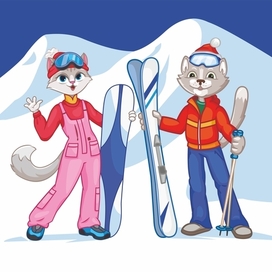 Бренд персонажи для проката снаряжения