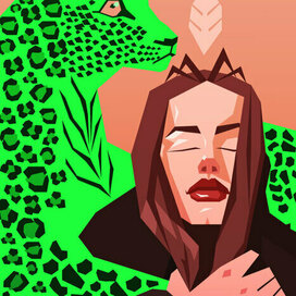 Зелёный Леопард