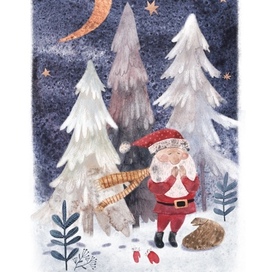 Серия новогодних открыток