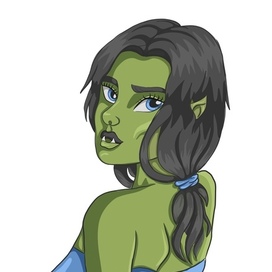 Девушка Орк