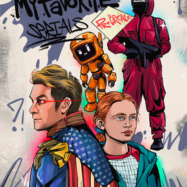 Постер из любимых сериалов