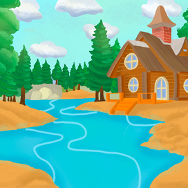 дом на опушке