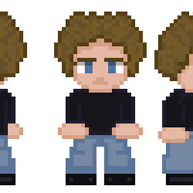 Пример работы пиксель-арт