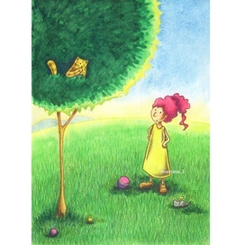 Девочка и кот