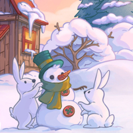 Новогодняя открытка 2025