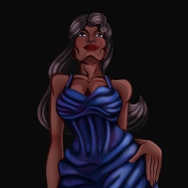 Иллюстрация девушки 