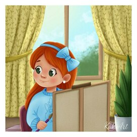 Иллюстрация для детских книг