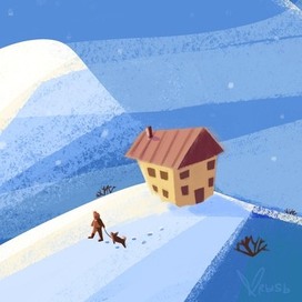 зимний пейзаж