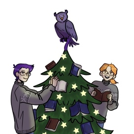 Новый год в библиотеке 