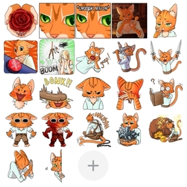 Стикеры Табакси