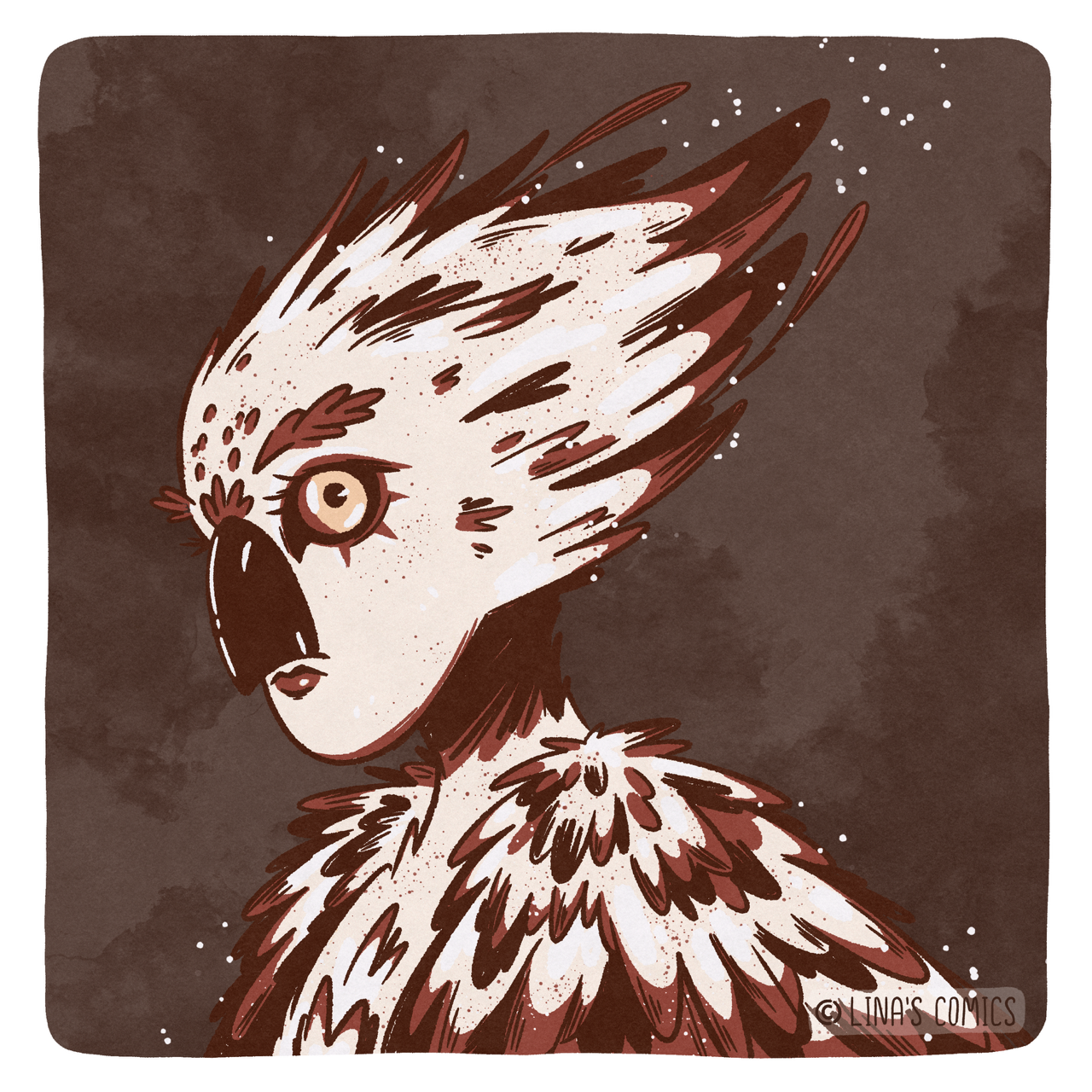 Inktober 2023 #жар-птица