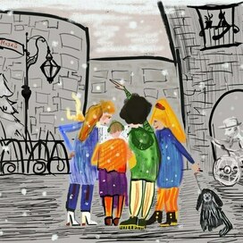 Подруги на экскурсии