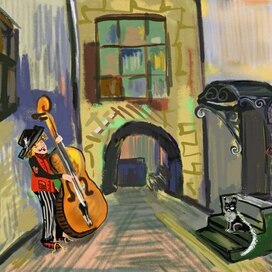 Уличный музыкант