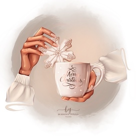 Рождественская открытка