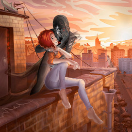 Фан арт по Чёрному Человеку