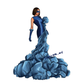 Персонаж "Девушка на балу"