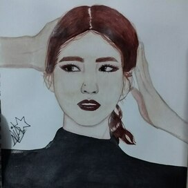 Корейская актриса Хан Со Хи