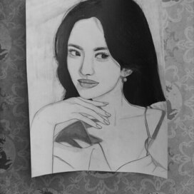 Корейская актриса Сон Хе Ге