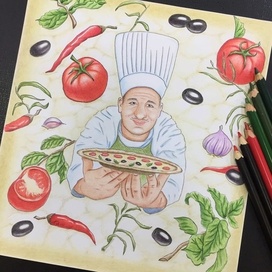 Иллюстрация для упаковки.