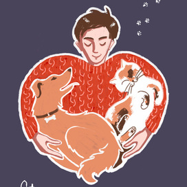 Плакат для конкурса "Внимание — любовь!"