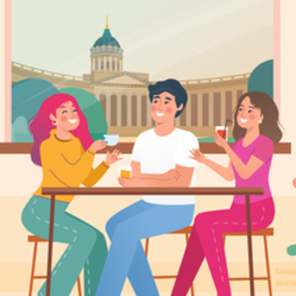 Иллюстрация для группы во VK