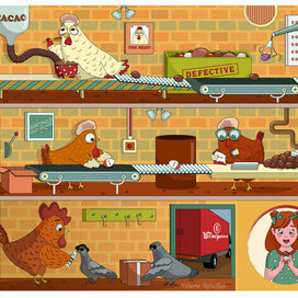 Иллюстрация. Фантазии на тему Киндеров