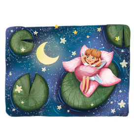 Иллюстрация к сказке "Жила была девочка мотылек""