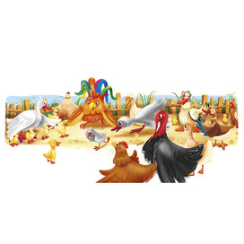 Иллюстрация к сказке "Гадкий утёнок"