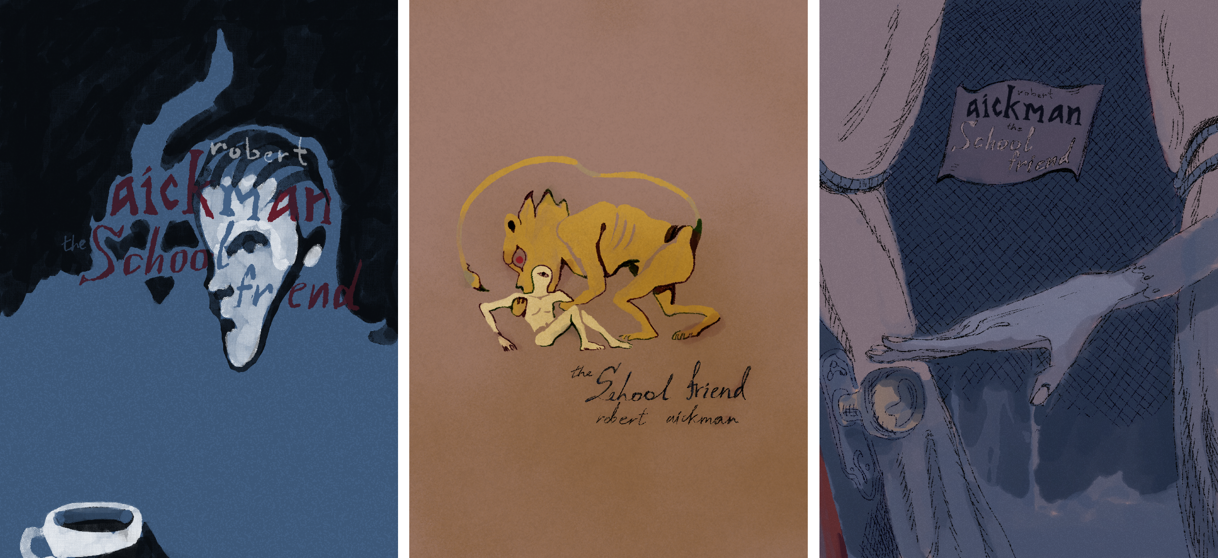 Обложка к рассказу Эйкмана "Школьная подруга"