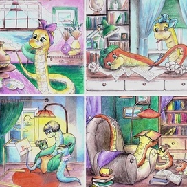Серия "Змейки и из хобби '
