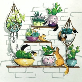 "Шаловливые коты"