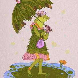 Леди лягушка