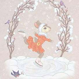 Фигуристка