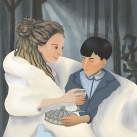 Иллюстрация книги "Хроники Нарнии"