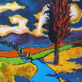 Декоративный пейзаж