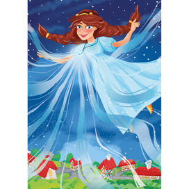 Иллюстрация к сказке "Волшебный камень".