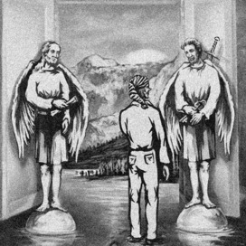 Иллюстрация к рассказу "Буратино" книги-сборника рассказов "#Соавторство вслепую"