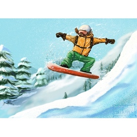 Сноубордист