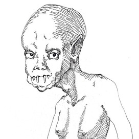 Скетч персонажа