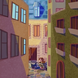 Девочка и кошка