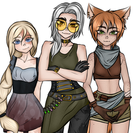 3 оригинальных персонажа