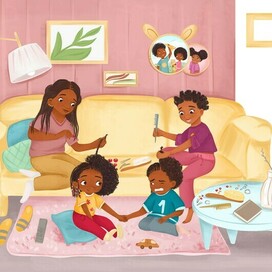 Семейная традиция - заплетание волос